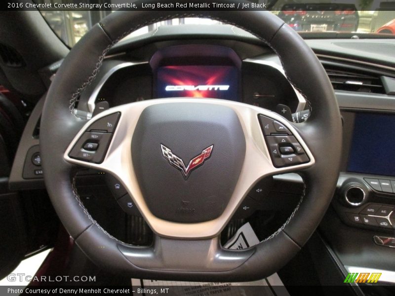 Long Beach Red Metallic Tintcoat / Jet Black 2016 Chevrolet Corvette Stingray Convertible