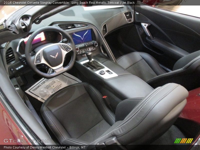Long Beach Red Metallic Tintcoat / Jet Black 2016 Chevrolet Corvette Stingray Convertible