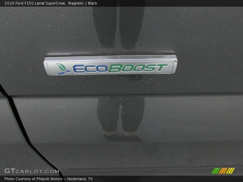 Magnetic / Black 2016 Ford F150 Lariat SuperCrew