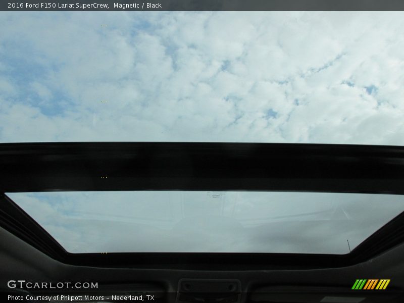 Magnetic / Black 2016 Ford F150 Lariat SuperCrew