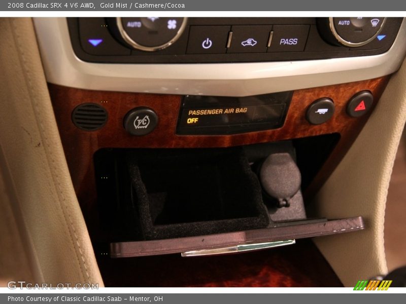 Gold Mist / Cashmere/Cocoa 2008 Cadillac SRX 4 V6 AWD