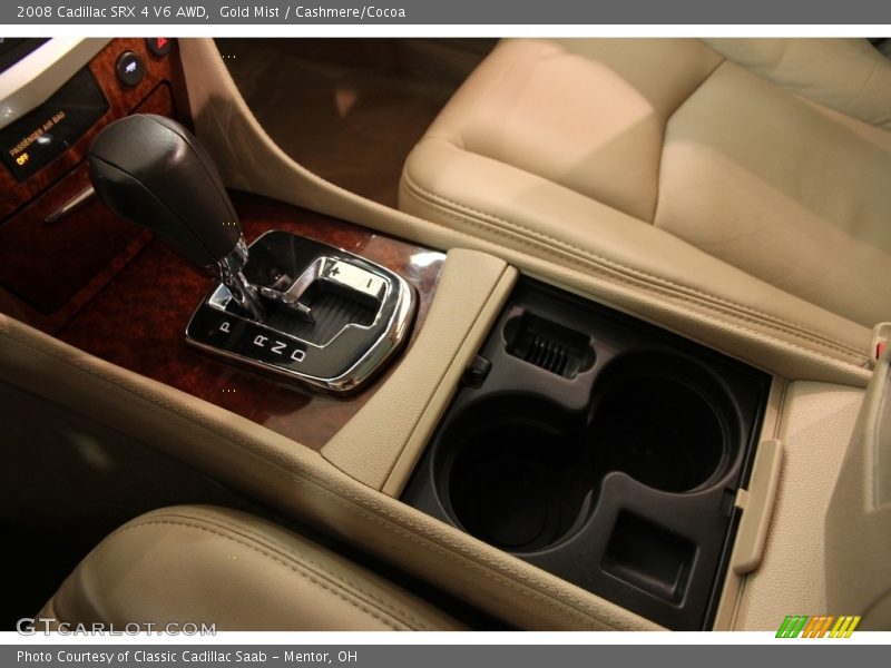 Gold Mist / Cashmere/Cocoa 2008 Cadillac SRX 4 V6 AWD