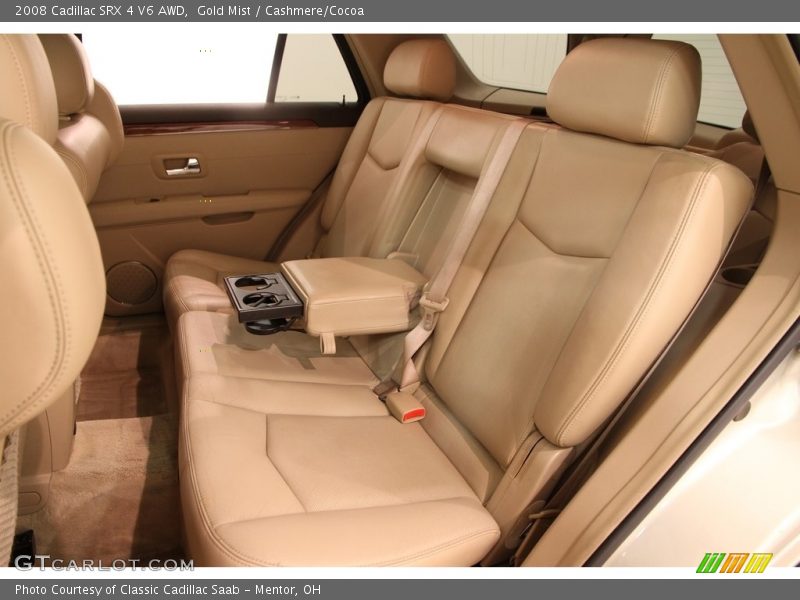 Gold Mist / Cashmere/Cocoa 2008 Cadillac SRX 4 V6 AWD