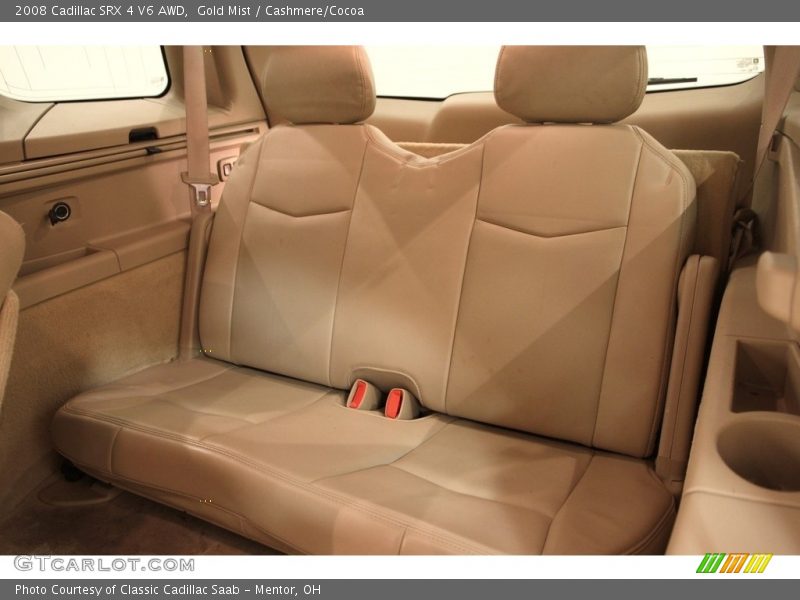 Gold Mist / Cashmere/Cocoa 2008 Cadillac SRX 4 V6 AWD