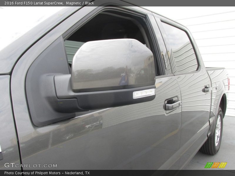 Magnetic / Black 2016 Ford F150 Lariat SuperCrew