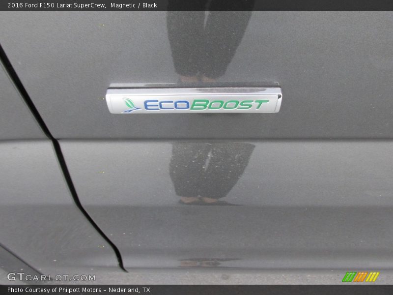Magnetic / Black 2016 Ford F150 Lariat SuperCrew