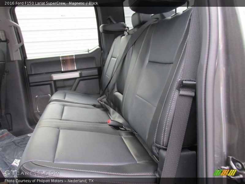 Magnetic / Black 2016 Ford F150 Lariat SuperCrew