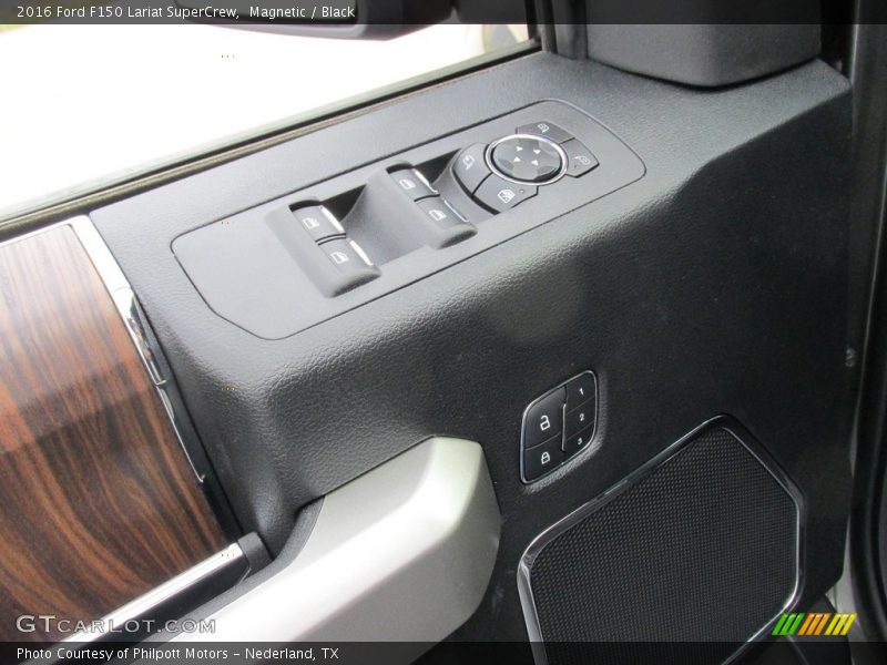 Magnetic / Black 2016 Ford F150 Lariat SuperCrew