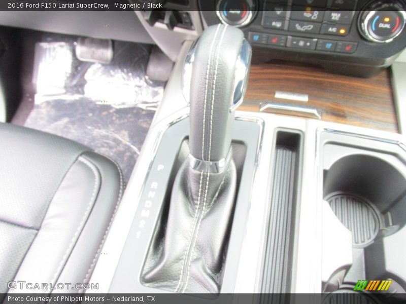Magnetic / Black 2016 Ford F150 Lariat SuperCrew