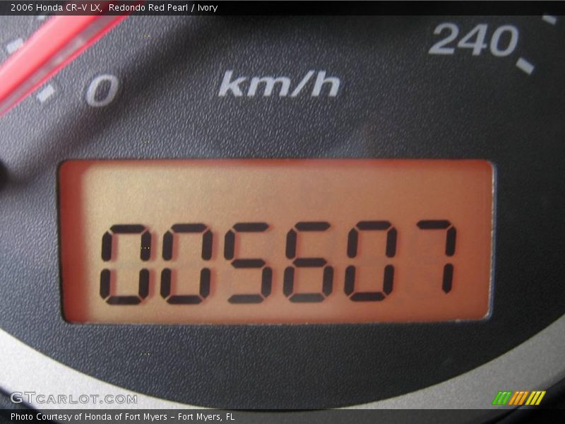 Redondo Red Pearl / Ivory 2006 Honda CR-V LX