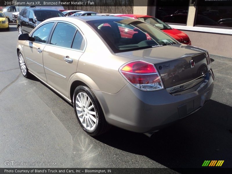 Bronzed Pewter Metallic / Tan 2007 Saturn Aura XR