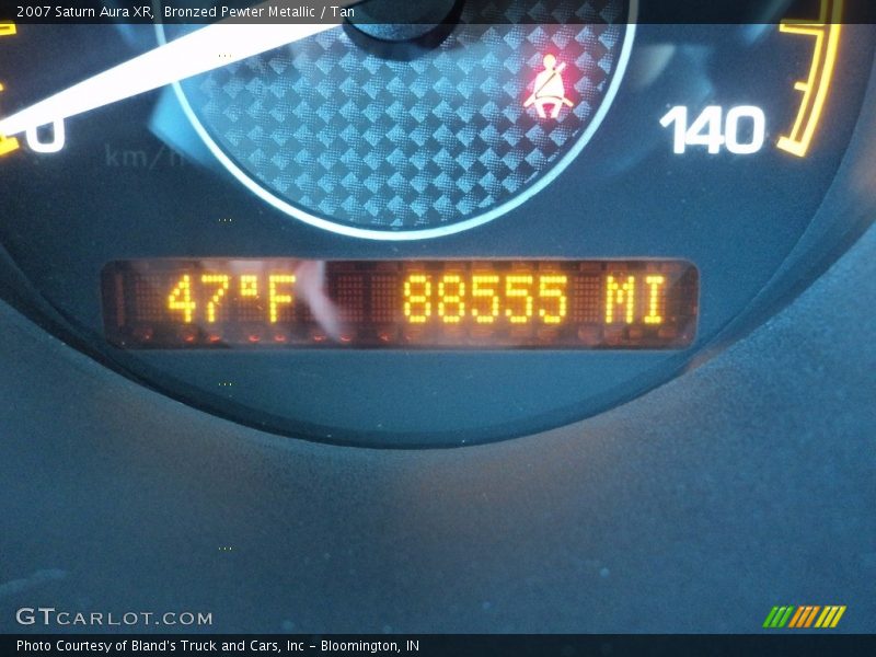 Bronzed Pewter Metallic / Tan 2007 Saturn Aura XR