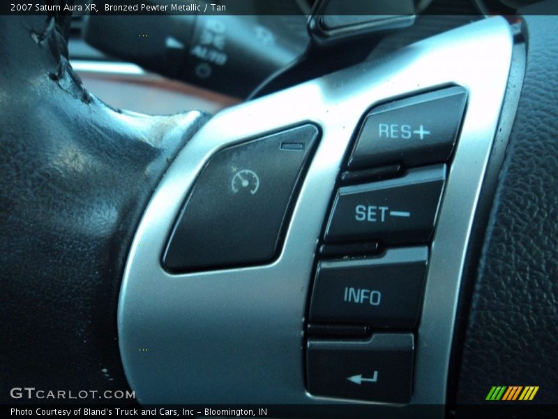 Bronzed Pewter Metallic / Tan 2007 Saturn Aura XR