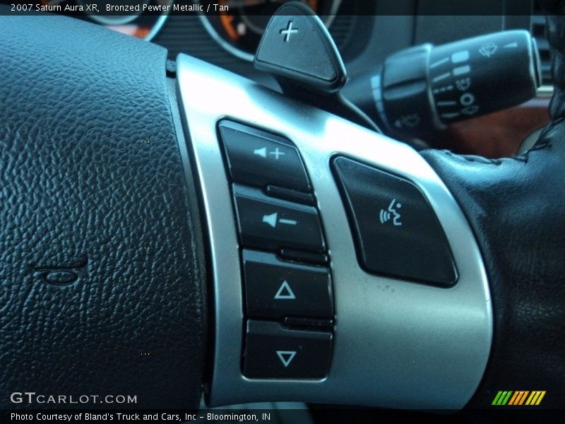 Bronzed Pewter Metallic / Tan 2007 Saturn Aura XR