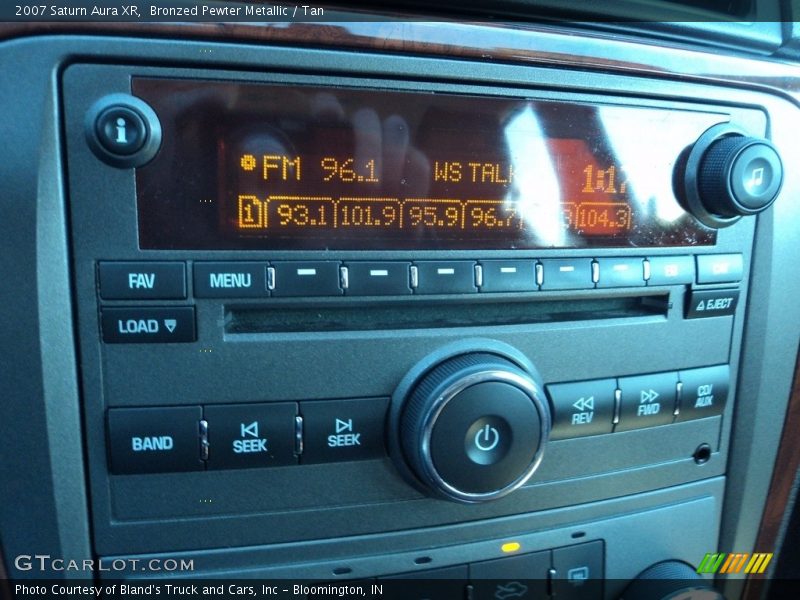 Bronzed Pewter Metallic / Tan 2007 Saturn Aura XR