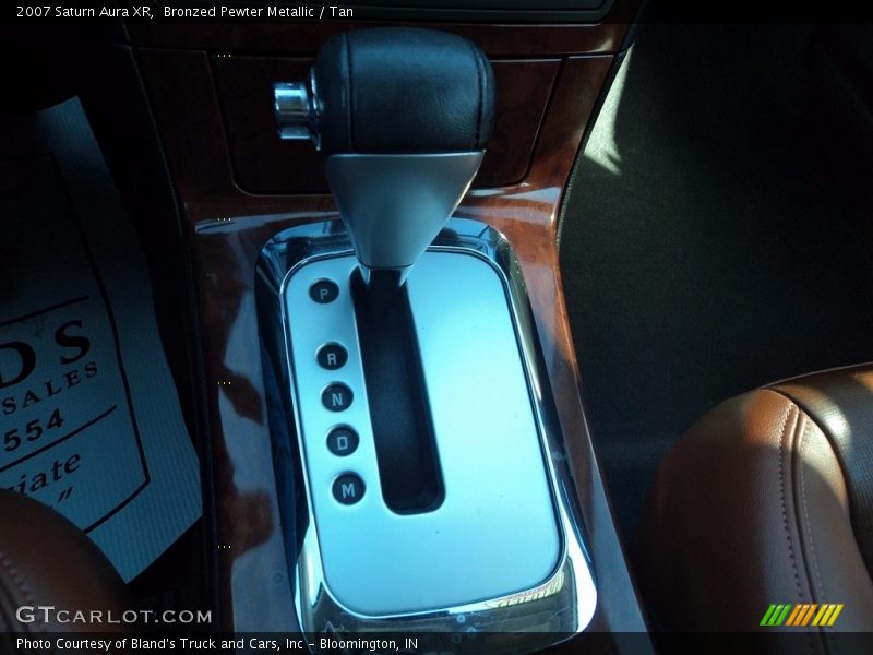 Bronzed Pewter Metallic / Tan 2007 Saturn Aura XR