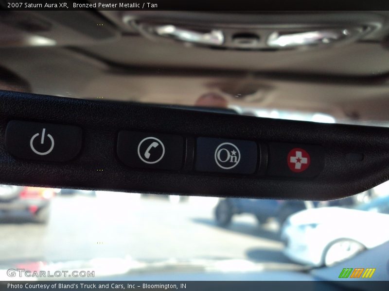 Bronzed Pewter Metallic / Tan 2007 Saturn Aura XR