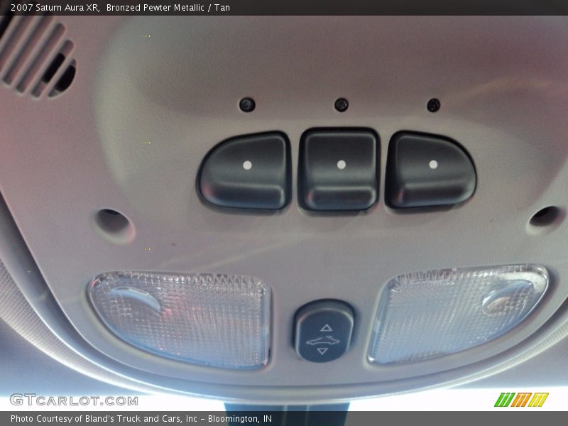 Bronzed Pewter Metallic / Tan 2007 Saturn Aura XR