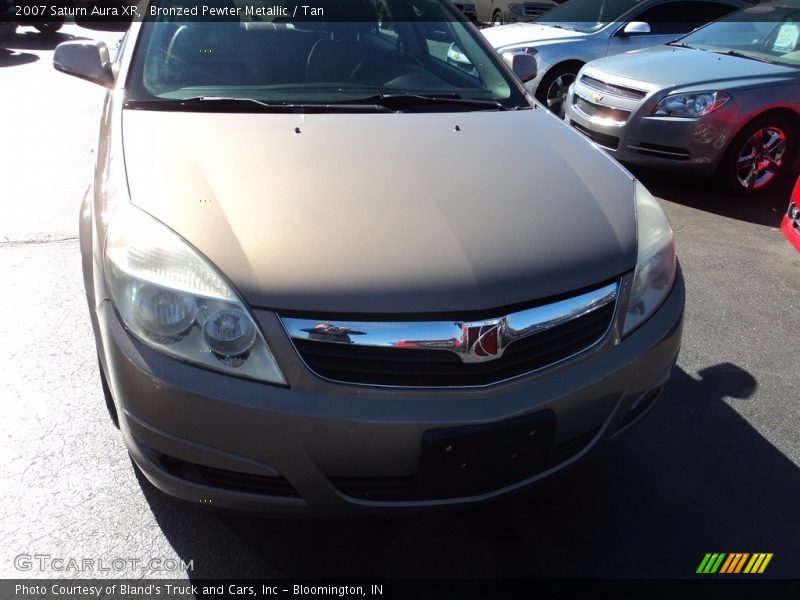Bronzed Pewter Metallic / Tan 2007 Saturn Aura XR
