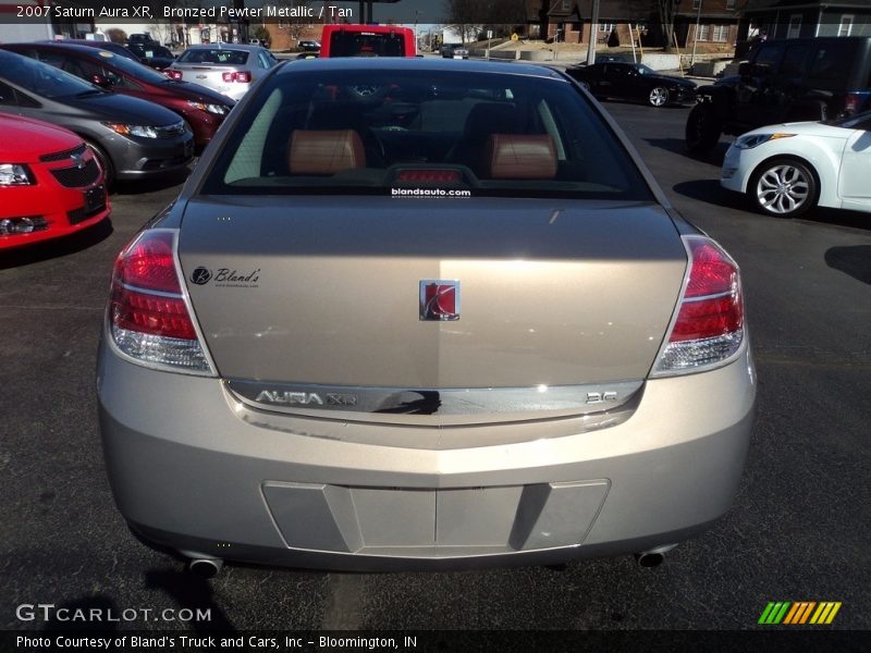 Bronzed Pewter Metallic / Tan 2007 Saturn Aura XR