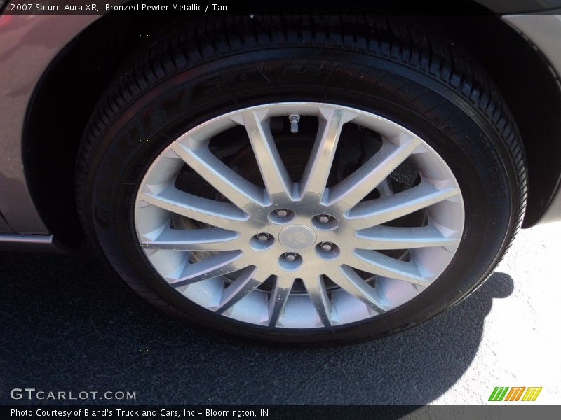 Bronzed Pewter Metallic / Tan 2007 Saturn Aura XR