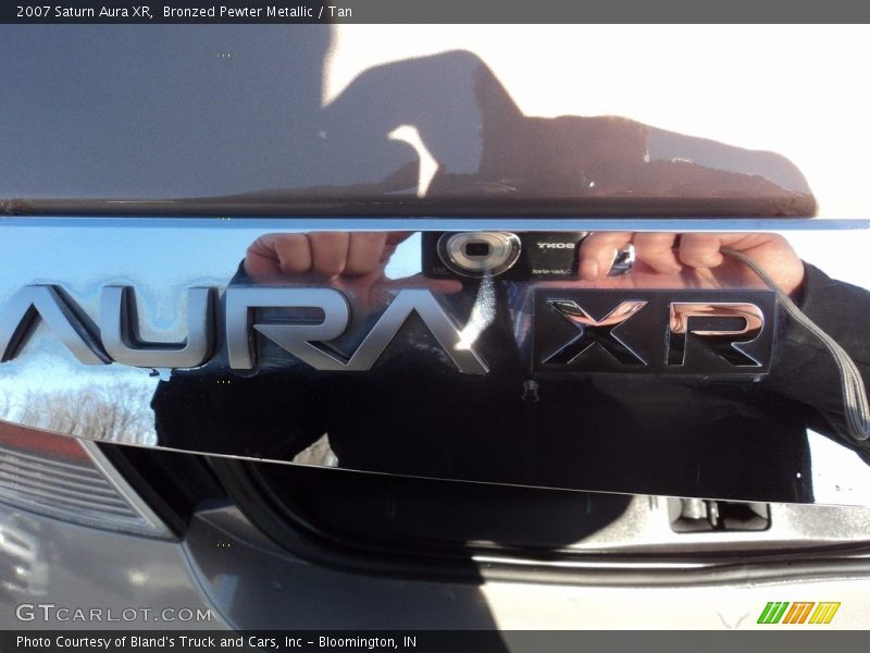 Bronzed Pewter Metallic / Tan 2007 Saturn Aura XR