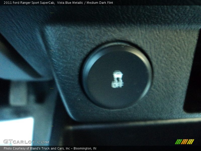 Vista Blue Metallic / Medium Dark Flint 2011 Ford Ranger Sport SuperCab