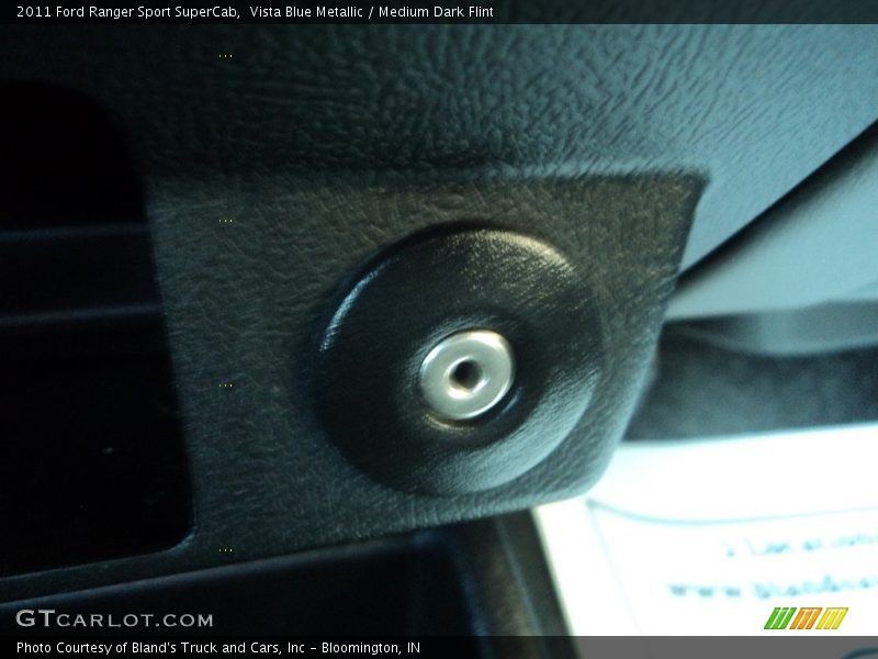 Vista Blue Metallic / Medium Dark Flint 2011 Ford Ranger Sport SuperCab