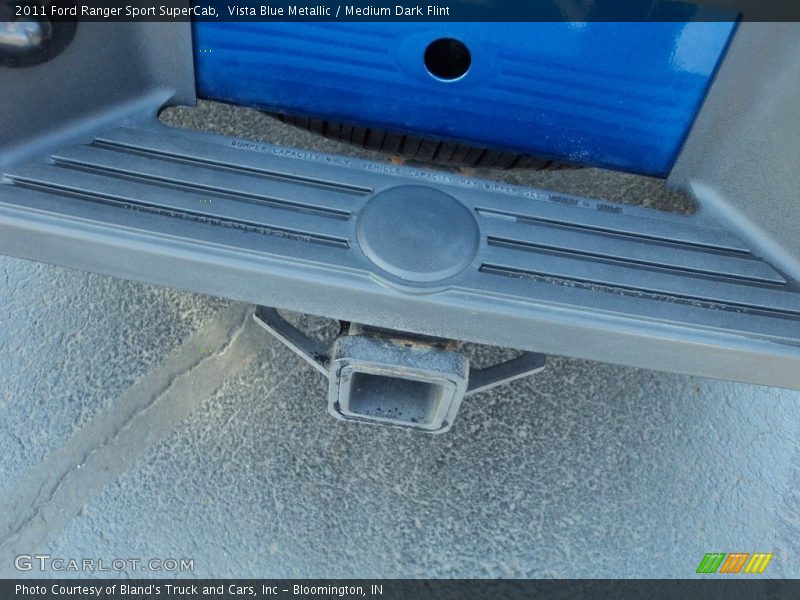 Vista Blue Metallic / Medium Dark Flint 2011 Ford Ranger Sport SuperCab