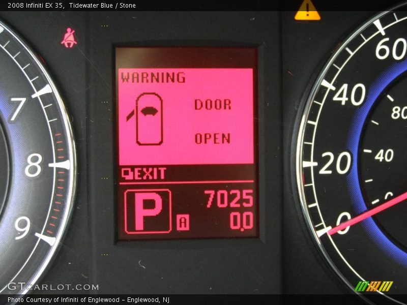 Tidewater Blue / Stone 2008 Infiniti EX 35