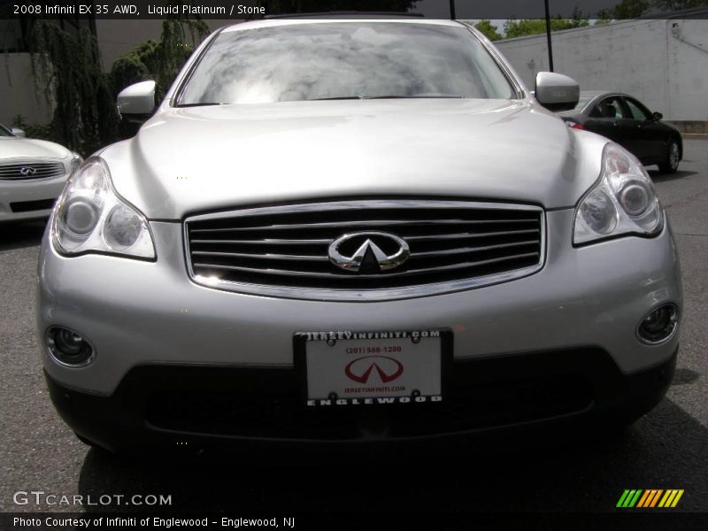 Liquid Platinum / Stone 2008 Infiniti EX 35 AWD