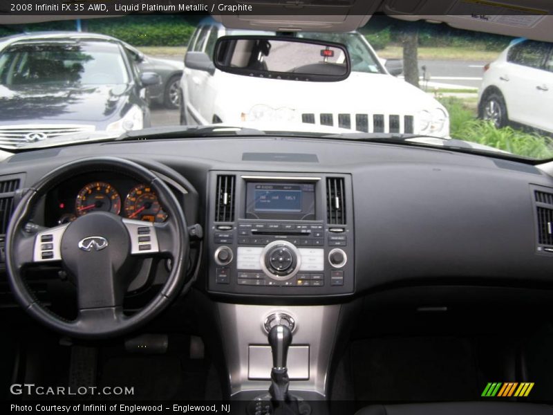 Liquid Platinum Metallic / Graphite 2008 Infiniti FX 35 AWD