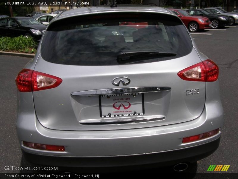 Liquid Platinum / Stone 2008 Infiniti EX 35 AWD