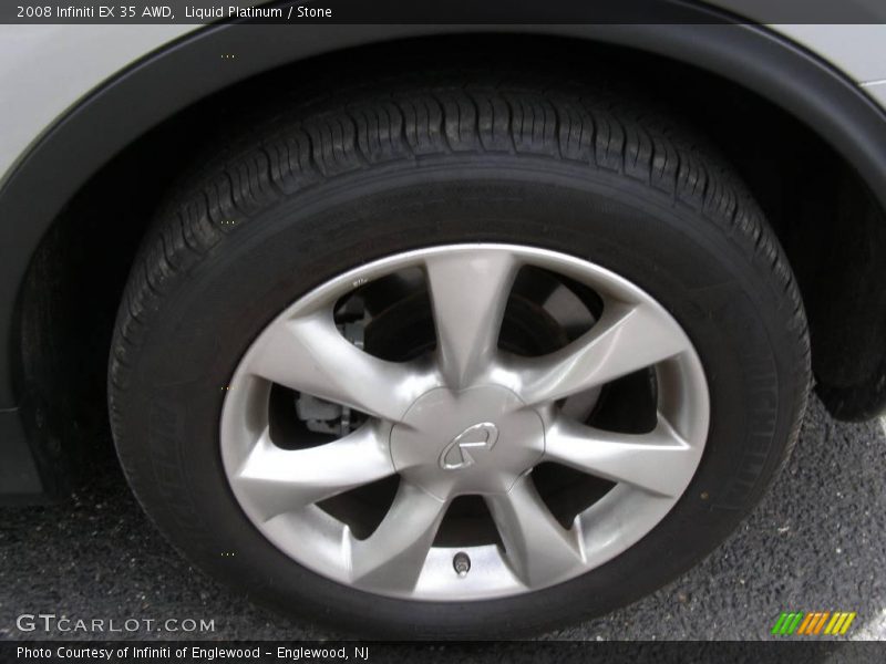 Liquid Platinum / Stone 2008 Infiniti EX 35 AWD