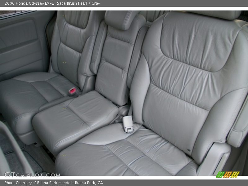 Sage Brush Pearl / Gray 2006 Honda Odyssey EX-L