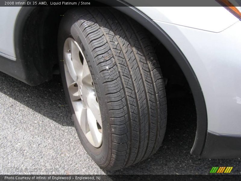 Liquid Platinum / Stone 2008 Infiniti EX 35 AWD