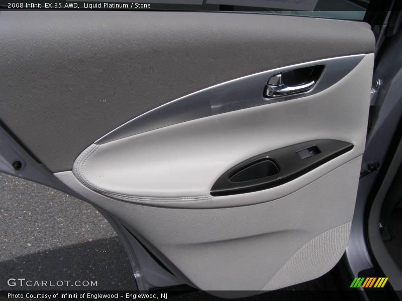 Liquid Platinum / Stone 2008 Infiniti EX 35 AWD