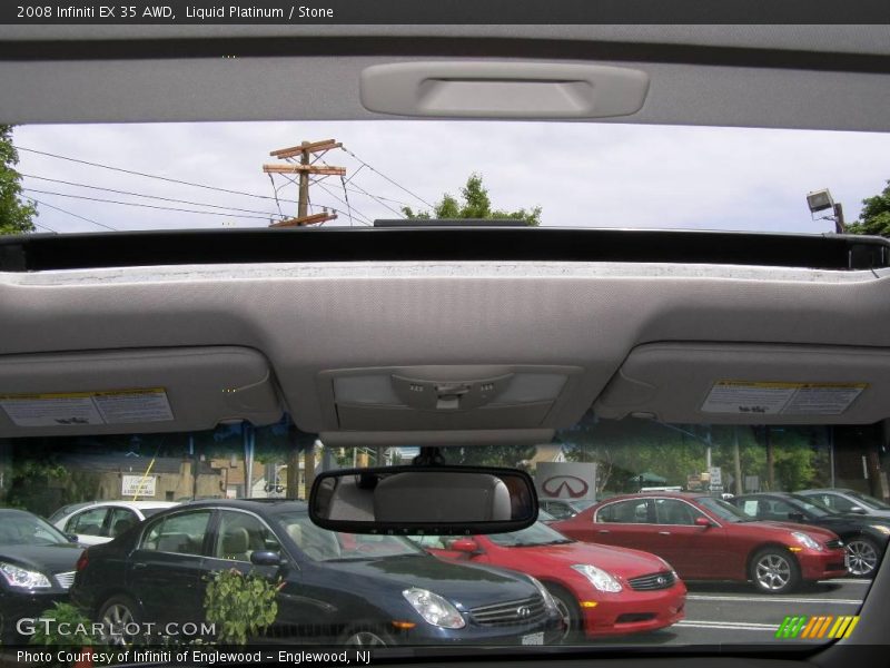 Liquid Platinum / Stone 2008 Infiniti EX 35 AWD