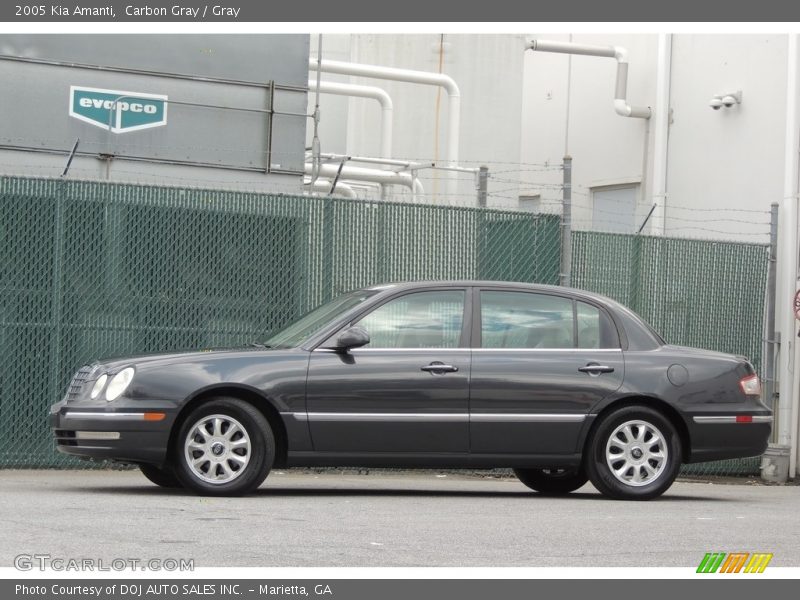 Carbon Gray / Gray 2005 Kia Amanti