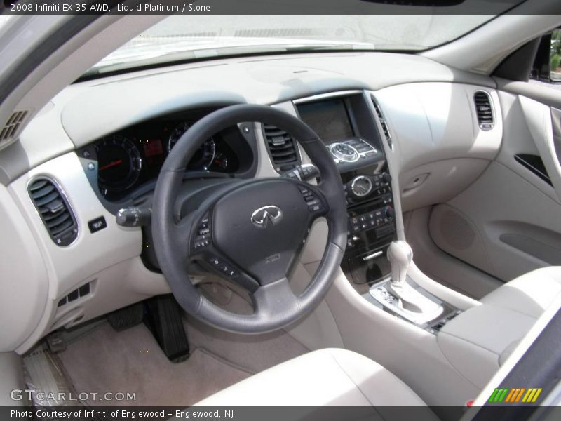 Liquid Platinum / Stone 2008 Infiniti EX 35 AWD