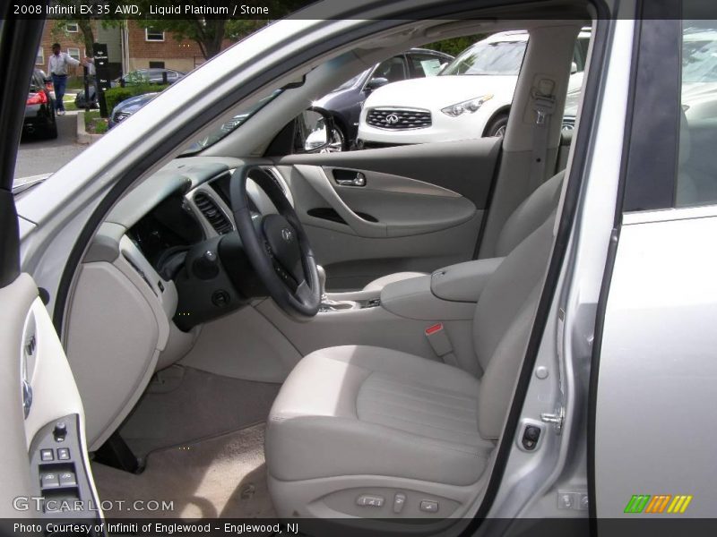Liquid Platinum / Stone 2008 Infiniti EX 35 AWD
