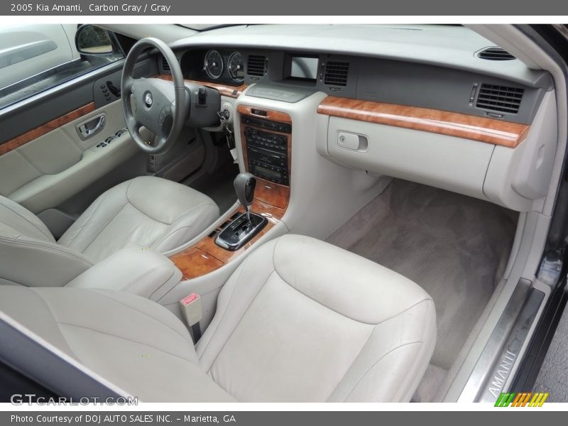 Carbon Gray / Gray 2005 Kia Amanti