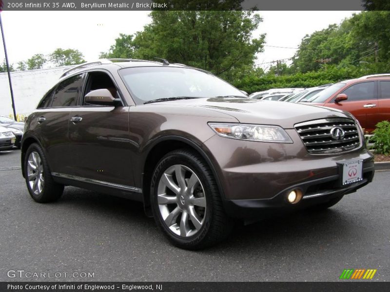 Beryllium Metallic / Brick/Black 2006 Infiniti FX 35 AWD