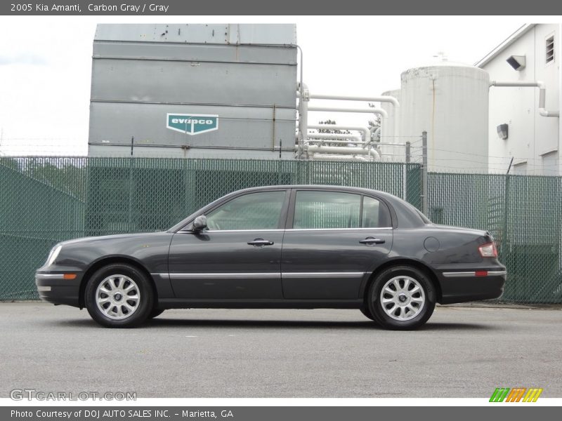 Carbon Gray / Gray 2005 Kia Amanti