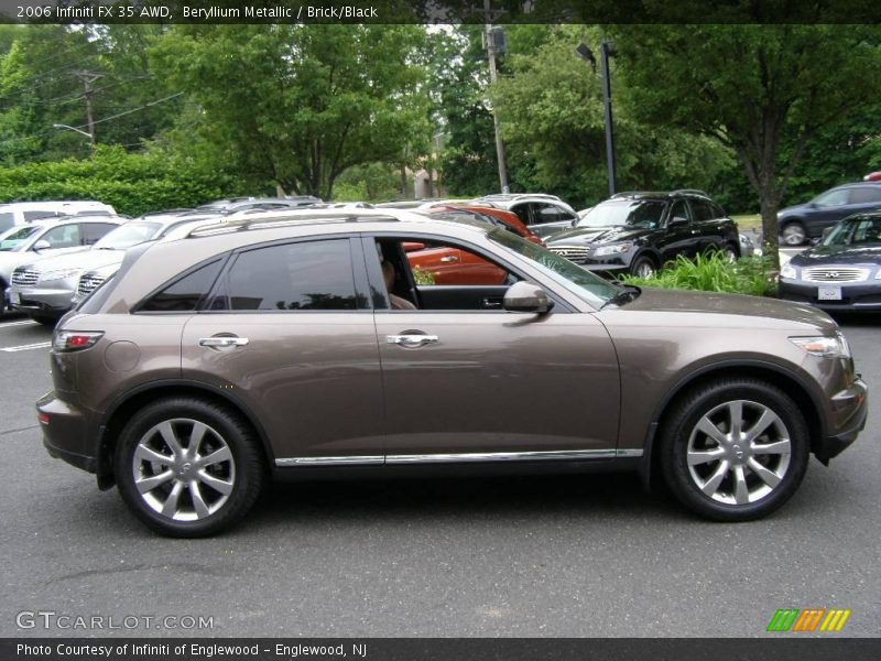 Beryllium Metallic / Brick/Black 2006 Infiniti FX 35 AWD