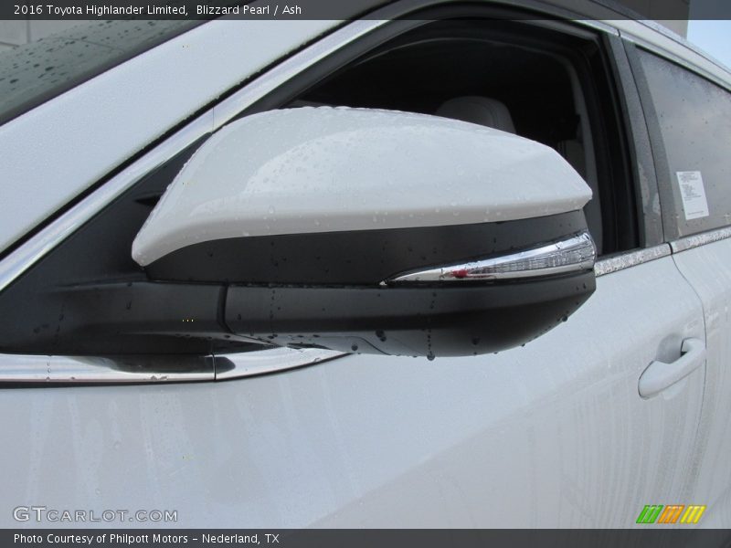 Blizzard Pearl / Ash 2016 Toyota Highlander Limited