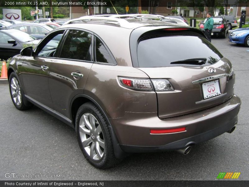 Beryllium Metallic / Brick/Black 2006 Infiniti FX 35 AWD