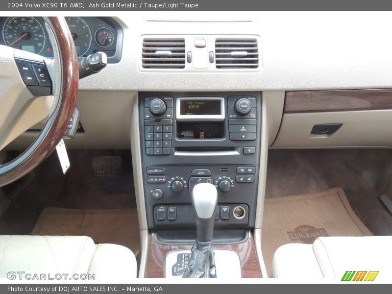 Ash Gold Metallic / Taupe/Light Taupe 2004 Volvo XC90 T6 AWD