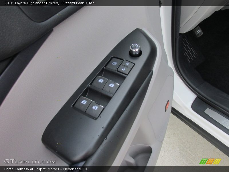 Blizzard Pearl / Ash 2016 Toyota Highlander Limited