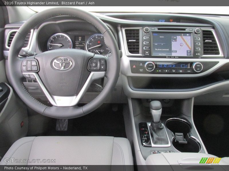 Blizzard Pearl / Ash 2016 Toyota Highlander Limited